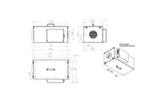 Toevoerunit met elektrische verwarming - FFH 160 EC EOJR 01