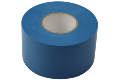 PVC tape blauw 50 mm breed - rol 33 m