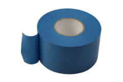 PVC tape blauw 50 mm breed - rol 33 m