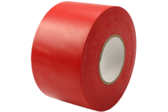 PVC tape rood 50 mm breed - rol 33 m