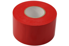PVC tape rood 50 mm breed - rol 33 m
