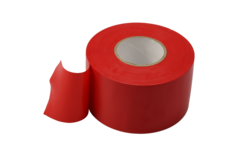 PVC tape rood 50 mm breed - rol 33 m