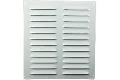 Metalen rechthoekige sleuf rooster 260x280 wit - MR2628