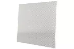 Geperforeerde paneel 600 x 600 mm voor inleg in systeemplafonds - RAL9010