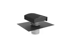 Econox CTM dakdoorvoer 250 mm aluminium antraciet met indekstuk