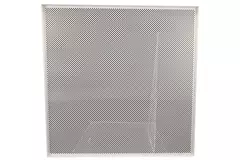 Geperforeerde paneel 600 x 600 mm voor inleg in systeemplafonds - RAL9010