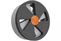 Ergovent instucbaar frameloos ventilatieventiel vierkant 125 mm