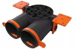 Ergovent AERO PRO Slim Box 2x75 mm