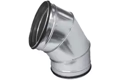 Ronde spiro bocht 60° Ø 355mm voor spirobuis
