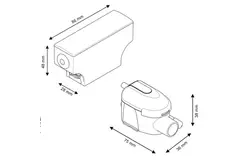 Maxivent condensaatpomp voor M40XX units - CP