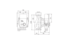 Wilo Yonos PICO circulatiepomp 25/1-4 130 mm