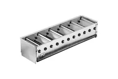 Wandrooster aluminium enkel instelbaar met regelklep – met klemveren – 300x100 mm – RAL 9016