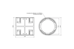 Vent-Axia Uniflexplus koppelstuk Ø90 mm