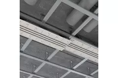 Ergovent instucbaar frameloos lijnrooster 1000 mm met aansluitdiameter 160 mm - airconditioning - 3 sleuven