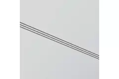 Ergovent instucbaar frameloos lijnrooster 1000 mm met aansluitdiameter 160 mm - airconditioning - 3 sleuven