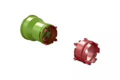 Ubbink Air Excellent 23C connecteur pour boîtier de distribution d'air DBOX 125/500