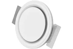 Ergovent instucbaar frameloos ventilatieventiel rond 125 mm - met coanda-effect