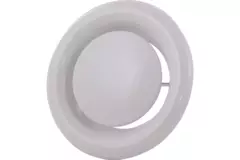 Ventilatie afvoer ventiel 100 mm metaal - E-DVS100 RAL9016