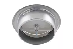 Ventilatie toevoer ventiel 125 mm metaal - S-DVS125 RAL9016