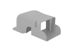 ClimaConnect muurkap voor montagekanaal 100 mm - RAL 9010