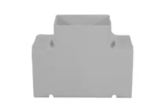 ClimaConnect T-stuk voor montagekanaal 100 mm - RAL 9010
