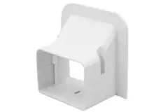 ClimaConnect muurrosette voor montagekanaal 75 mm - RAL 9010
