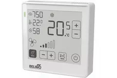 Belimo ruimtebedieningsmodule voor CO₂, luchtvochtigheid en temperatuur - ePaper touchdisplay - MP-Bus - P-22RTM-1800D-1