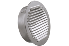 Ventilatierooster rond 150mm aluminium - EL-A-R150 ALU