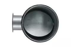 Handbediende regelklep Ø 400mm voor spirobuis
