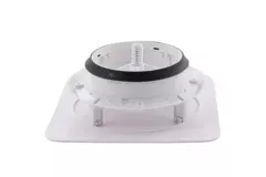 ClimaConnect Design ventiel vierkant Ø 125 mm - wit