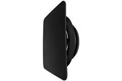 ClimaConnect Design ventiel vierkant Ø 125 mm - zwart