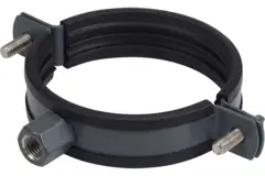 Metalen beugel diameter 160 mm met rubber (sendz. verz.) RAL7016