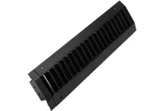 ClimaConnect kanaalrooster enkel instelbaar 625x125 mm voor buis 315 tot 900 mm - RAL 9005