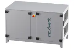 Maxivent WTW luchtbehandelingkasten met tegenstroomwisselaar 2000 m3/h met elektrische verwarmer horizontaal rechts - PHE 2000 H EOJR