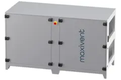 Maxivent WTW luchtbehandelingkasten met tegenstroomwisselaar 2800 m3/h met warmwaterbatterij horizontaal rechts - PHE 2800 H WOJR