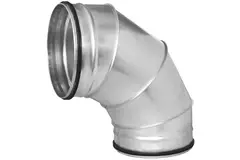 Ronde spiro bocht 90° Ø 450mm voor spirobuis