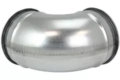 Korte ronde spiro bocht 90° Ø 125mm voor spirobuis