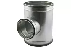 T-stuk Ø 355mm - Ø 125mm voor spirobuis (90°)