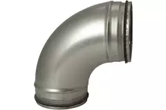 Ronde spiro bocht 90° Ø 100mm voor spirobuis
