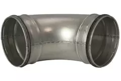 Ronde spiro bocht 90° Ø 100mm voor spirobuis