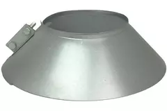 Spiro Stormkraag Ø 180mm - Gegalvaniseerd