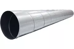 Spirobuis Ø 100mm lengte 1,5 meter - Gegalvaniseerd