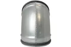 Ronde spiro bocht 45° Ø 125mm voor spirobuis