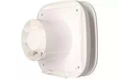 Badkamerventilator Supra Design met timer Ø 100 mm - 100 T
