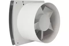 Badkamerventilator Ø 100 mm Zilver - Design EET100S