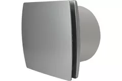 Badkamerventilator Ø 100 mm Zilver - Design EET100S