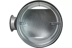 Thermoduct 9 mm handbediende regelklep diameter 250 mm geïsoleerd