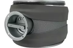 Thermoduct 9 mm handbediende regelklep diameter 250 mm geïsoleerd