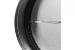 Terugslagklep met afdichtingsrubber Ø 250mm