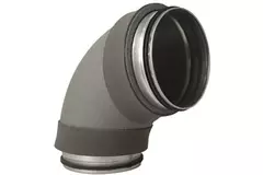 Thermoduct geïsoleerde bocht 90 graden diameter 160 mm